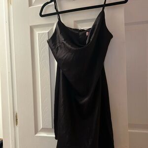 Elegant Black Slip Dress